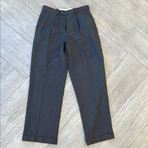 Boys Size 14 Nautica Gray Dress Pants Straight-Leg Classic
